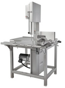 NEW 126" Hobart 6614+BUILDUP Vertical Meat Saw 3 HP 200/230V 3 Phase #4357