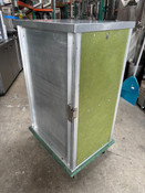 1 Door Enclosed Transport Food Cabinet CresCor 3/4 Height Full Size Sheet Tray Pan Box On Wheels #4444