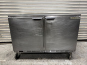 48" Under Counter 2 Door Refrigerator Beverage-Air UCR48AHC NSF Cooler On Wheels #4466