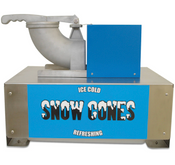 NEW Snow Blitz Portable Snow Cone Shaved Ice Machine High Volume 1/3HP Benchmark 71050 #4633