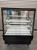36" Refrigerated Bakery Case Federal SGR3648 NSF Cold Food Dessert Square Glass Display Cooler #4790