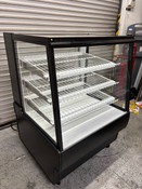 36" Dry Bakery Case Federal SGD3648 NSF Dessert Food Square Glass Display #4791