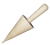 NEW Nemco 77005 Wooden 7" Waffle Cone Roller 3.25" Round Diameter Maple Wood #4797