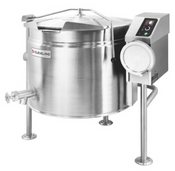 Cleveland KEL-40-TSH Short Series 40 Gallon Tilting Full Steam Jacketed Electric Kettle  208/240V #4846
