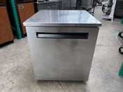 1 Door Under Counter Refrigerator 27" Delfield 406P NSF USA On Wheels Low Profile #4855