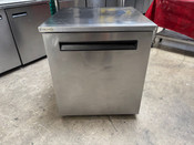 1 Door Under Counter Refrigerator 27" Delfield 406P NSF USA On Wheels Low Profile #4871