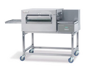 Lincoln Impinger II Express 1116 Fast Bake Pizza Conveyor Belt Oven Nat Gas 2021 On Mobile Stand #4880