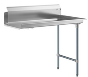 48" Clean Right Side Dish Wash Machine Table Drying Station Advance Tabco DTC-S60-48RC #4897