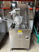 Belshaw 718LCG 21263-10 Nat Gas Flat Bottom Donut Churro Fryer With Electric Depositor Dropper #4922
