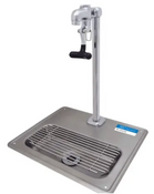 NEW 12x10 BK Resources BK-WS-1SGF-G Glass Filler Water Station With Faucet #4955