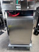 1/2 Height Full Sheet Pan Tray Size Food Warmer Crescor H138NPS1816 NSF 120V Heated Cabinet On Wheels #5034