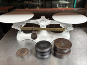 16 LB Bakery Scale Detecto #1 Bakers Dough Mechanical Balance Beam Counterweight #5037