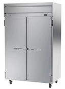 2 Door Refrigerator Beverage-Air HRPS2-1S Upright Reach In Solid Stainless Steel NSF #5047