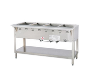 NEW 4 Well Gas Steam Table Duke WB304 AEROHOT Wet Bath NSF #4403-OB