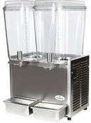 Twin 5 Gallon Crathco D25-3 Cold Drink Beverage Classic Bubbler Dispenser 115V Display Fountain #5094