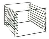 NEW 8 Tray Focus FTSM8GN Slide Module 1-1/4" Clearance Green Epoxy Wire Shelves #5098