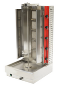 NEW 5 Burner Vertical Infrared Gyro Broiler W/ Flaps UNIWORLD VBR-5BFE El Pastor Shawarma #5146