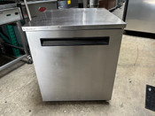 1 Door Under Counter Refrigerator Delfield 406 Low Profile 27" NSF Cooler On Wheels #5201