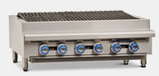 36" Radiant Char Broiler Grill Imperial IRB-36 Gas 6 Burner 3' Counter Top #5289