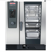 NEW Rational ICC 10-HALF E 208/240V 3 PH Half Size Combi Oven - Boiler Based #5308