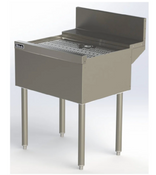 NEW Perlick TSD36 Underbar Drainboard 36"W X 24"D Stainless Steel #5325