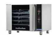 1/2 Sheet 4 Tray Electric Convection Oven & Stand On Wheels Moffat TurboFan E31D4 208V #5437