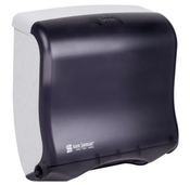 NEW San Jamar T1755TBK Ultra Fold Fusion C Multi Folded Towel Dispenser Black Pearl Folded #5487