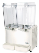 NEW 10 Gallon Crathco D25-4 Refrigerated Drink Dispenser w/ (2) 5 gal Bowls Pre Mix 115v Juice Fountain #5502