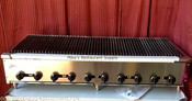 NEW 72" Gas Lava Rock Char Broiler Grill 210K BTU Stratus SCB-72 Countertop #4507