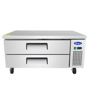 NEW 52" Chef Base Refrigerated Stainless Steel Cooler NSF Atosa MGF8451GR #4708