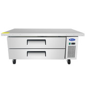 NEW 60" Chef Base Refrigerated Stainless Steel Cooler NSF Atosa MGF8452GR #4709