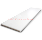 NEW 27x8 Cutting Board 1/2" Thick White Textured NSF #3231