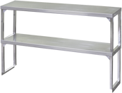 NEW 60x16 Double Tier Over Shelf Stainless Steel NSF Storage #6168
