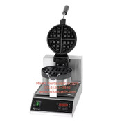 NEW Belgian Waffle Maker Machine Adcraft BWM-7/R Single Round #6299-OB