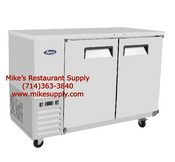 NEW 59" Back Bar Cooler Solid Stainless Steel Refrigerator NSF Atosa MBB59GR #6778