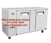 NEW 69" Back Bar Cooler Solid Stainless Steel Refrigerator NSF Atosa MBB69GR #6779