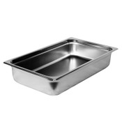 NEW 1/1 Full Size Insert Steam Hotel Pan 4" Deep Stainless Steel NSF #2003