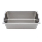 NEW 1/1 Full Size Insert Steam Hotel Pan 6" Deep Stainless Steel NSF #2004