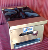 NEW 12" Hot Plate 1 LP Propane Open Flame Burner 26K BTU Stratus SHP-12-1 Countertop #7145