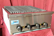 NEW 24" Radiant Char Broiler LP Propane Grill 60K BTU Stratus SRB-24LP Countertop #7159