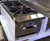 NEW 12" Hot Plate 2 Gas Open Flame Burner 52K BTU Stratus SHP-12-2 NSF Countertop #1050