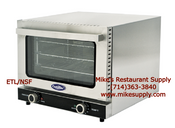 NEW 1/4 Sheet Mini Convection Oven Electric ETL/NSF Atosa CRCC-25 #8425