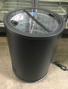 NEW Glass Top Barrel Drink Impulse Cooler NSF Refrigerator IDW G-77 #8675