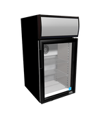 NEW Counter Top Glass Door Drink Display Cooler NSF Refrigerator IDW G-2C #8678