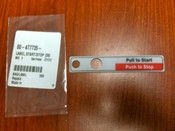 NEW Hobart Slicer ON/OFF Label Sticker Decal #1544