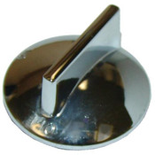 NEW Metal Chrome Burner Knob Type "D" Gas Appliance #1417