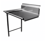 NEW 48” Clean Dish Table Stainless Steel Left Side GSW DT48C-L #9388