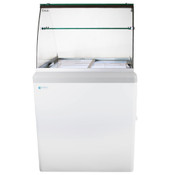 NEW 4 Pan Gelato Dipping Display Freezer Cabinet NSF Excellence HBG-4HC #9678