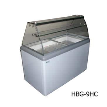 9 Pan Gelato Dipping Cabinet Hbg 9hc New 9680 Mike S Restaurant