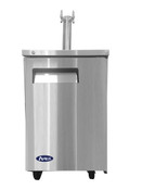 NEW 1 Door 23" Beer Keg Cooler Back Bar Solid Stainless Steel NSF Atosa MKC23GR #9803